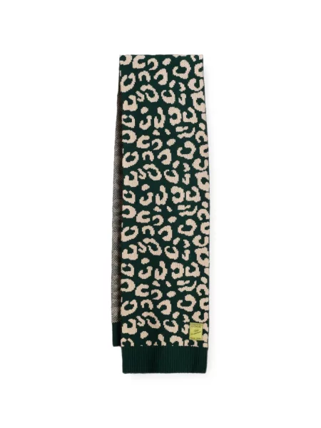Fular Essentiel Antwerp tricotate verde