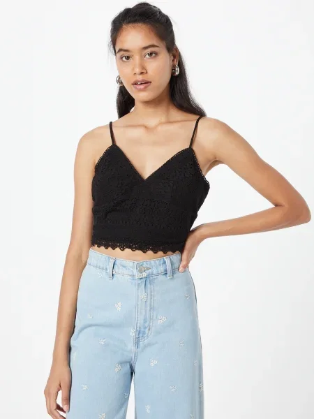 VERO MODA Top HONEY' negru