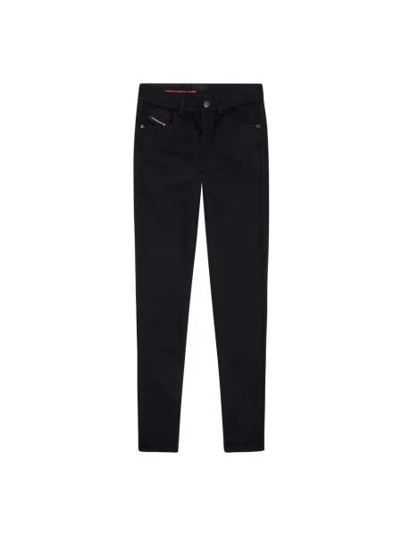 Skinny jeansy skinny Diesel czarne