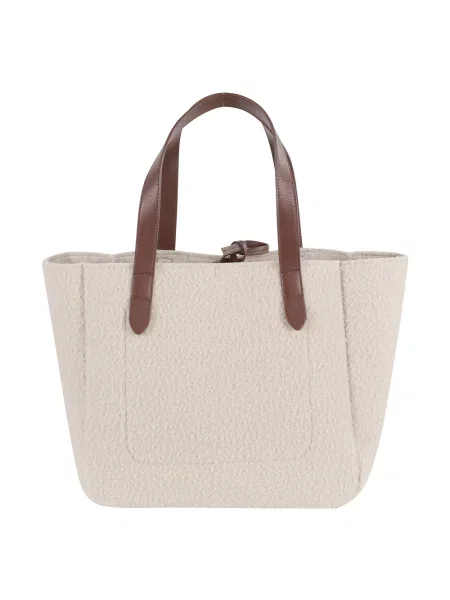 Torebka Jw Anderson wełniana beżowa