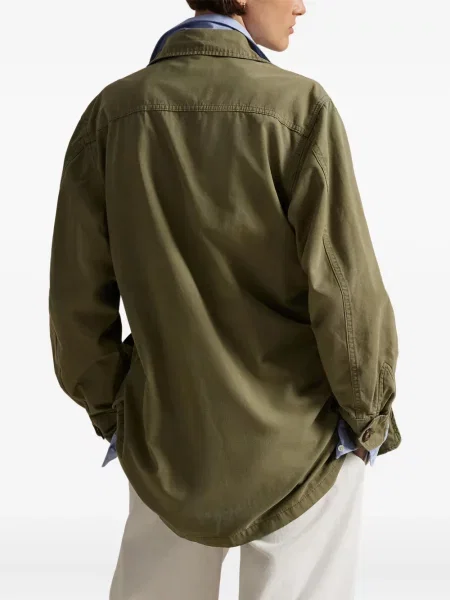 Vunena majica Polo Ralph Lauren s okruglim izrezom iznad koljena narančasta