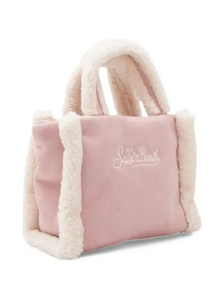Shopperka dziecięca Mc2 Saint Barth różowa