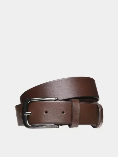 Кожаный ремень Borsa Leather коричневый