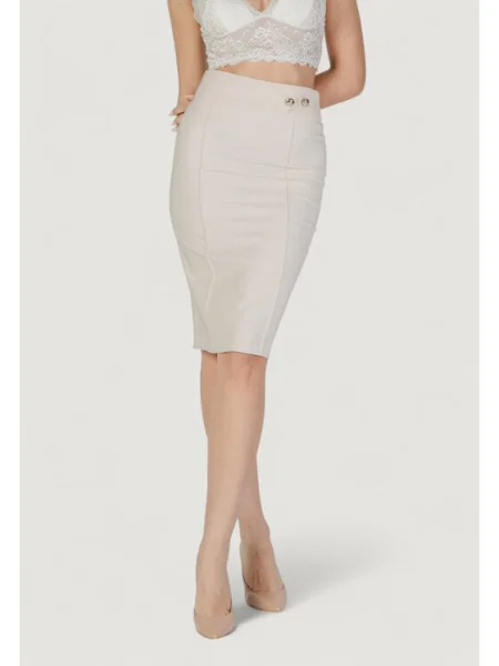 Fustă Rinascimento alb