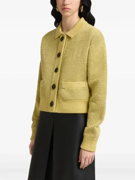 Cardigan Marni de lână galben