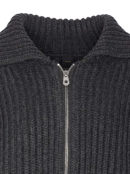 Cardigan Pinko de cristal gri
