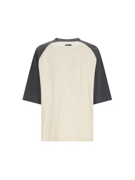 Fear Of God Koszulki Mężczyzna M Koszulka Baseballowa Signature szary