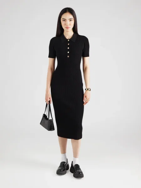 MICHAEL Michael Kors Rochie tricotată negru