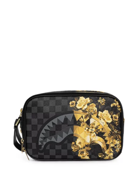 Geantă Sprayground cu imagine negru