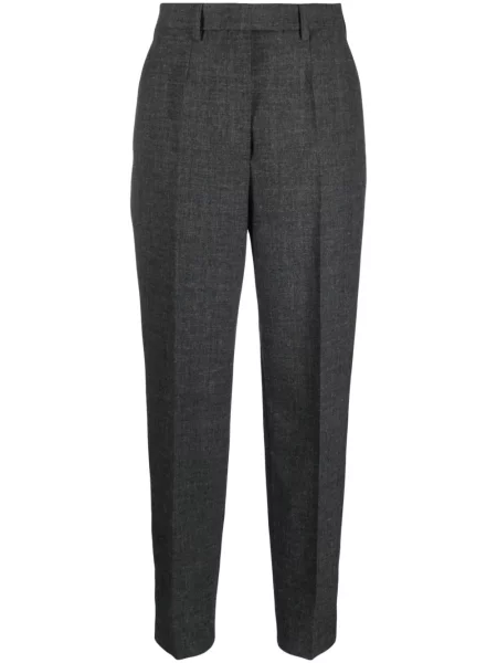 Pantaloni Prada de lână gri