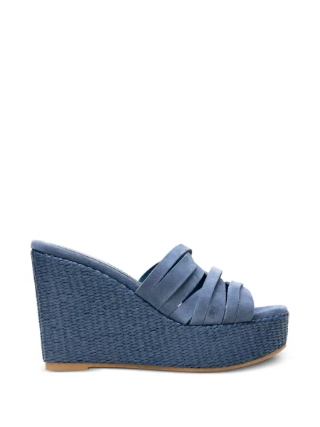 Espadrile Chuckies cu bretele albastru