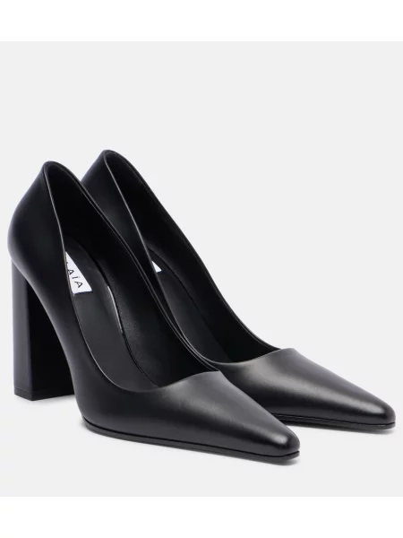 Pantofi cu toc Alaïa din piele negru