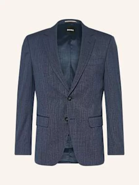 Boss Oblekové Sako Huge Slim Fit dark blue modré