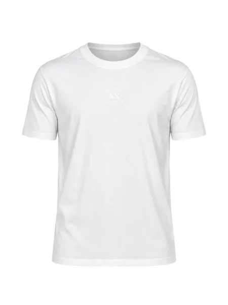 Tricou Armani Exchange cu imagine alb