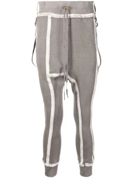 Kalhoty Boris Bidjan Saberi hnědé