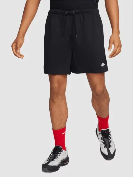 Шорты Nike с сеткой черные