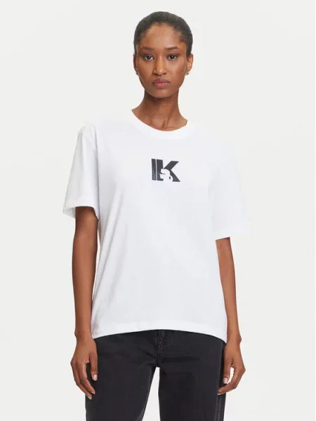 Karl Lagerfeld Jeans Majica bela