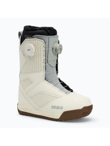 Női snowboard cipő ThirtyTwo Stw Double Boa W'S bone Stw Double Boa W'S fehér
