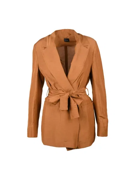 Lniana marynarka Pennyblack brązowa