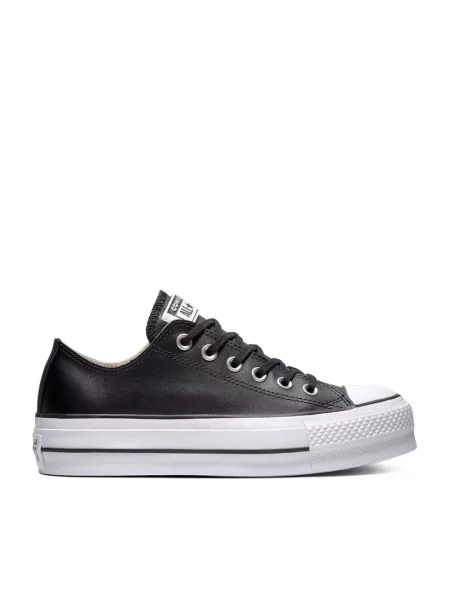 Sneakersy Converse skórzane czarne