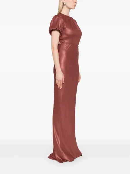 Rochie maxi Parlor de costum maro