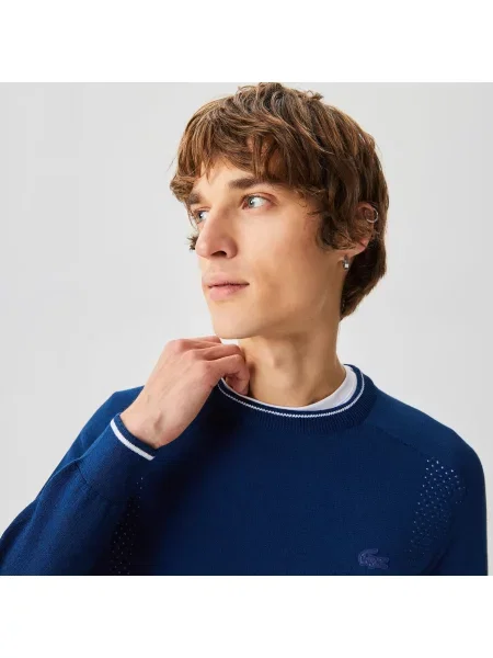 Lacoste светр чоловічий блакитний