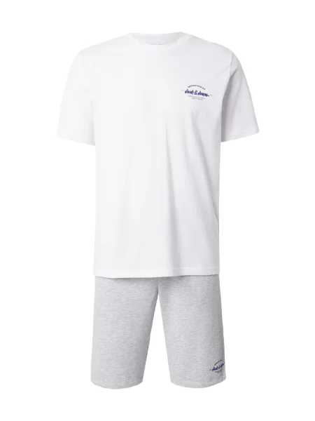 JACK & JONES Trening JJBRANDON albastru / gri amestecat / negru alb