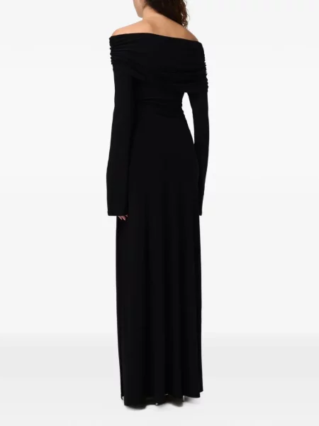 Rochie maxi Eleh drapată negru