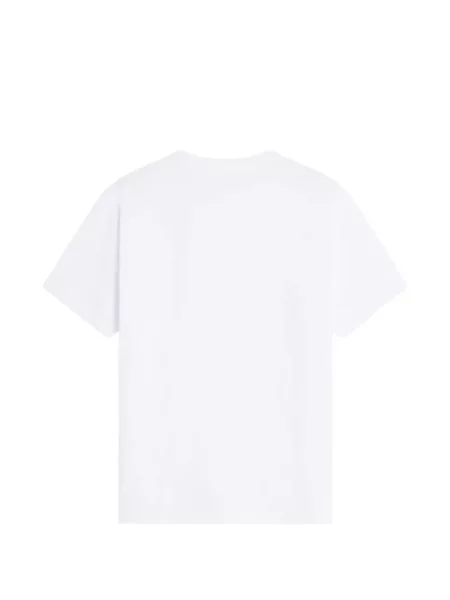 Tricou Maison Kitsune cu imagine alb