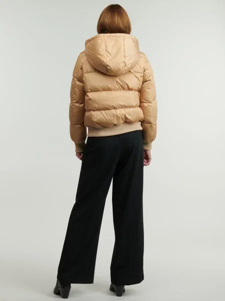 Geacă cu puf Armani Exchange bej