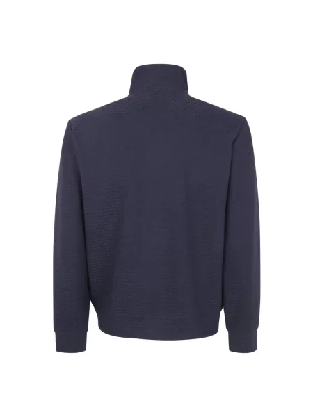 Sweter Emporio Armani niebieski