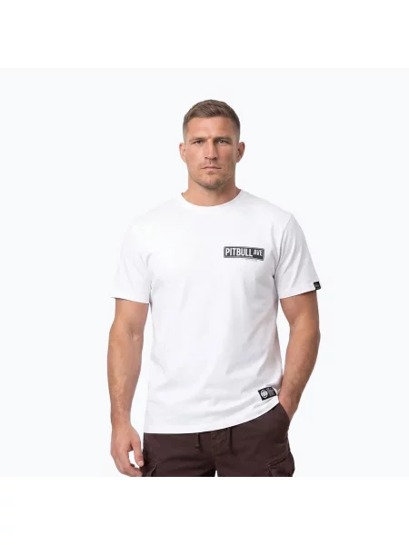 Tricou pentru bărbați Pitbull Avenue white alb
