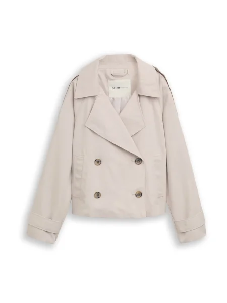 TOM TAILOR DENIM Palton de primăvară-toamnă grej