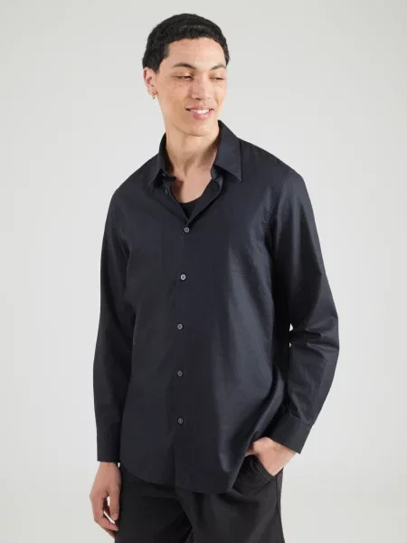 ARMANI EXCHANGE Košeľa tmavomodrá