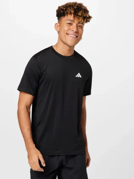 Tricou Adidas Performance stretch negru