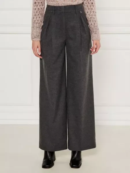 Marc Cain Pantaloni | flare fit gri