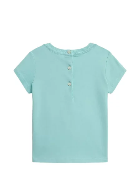 Koszulka polo dziecięca Polo Ralph Lauren niebieska