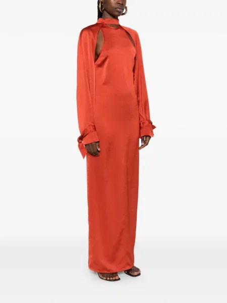 Maxi rochie maxi Nanushka de costum roșu