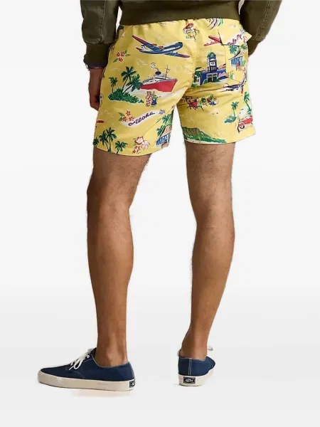 Odgovarati hlače Polo Ralph Lauren s vezom narančasta