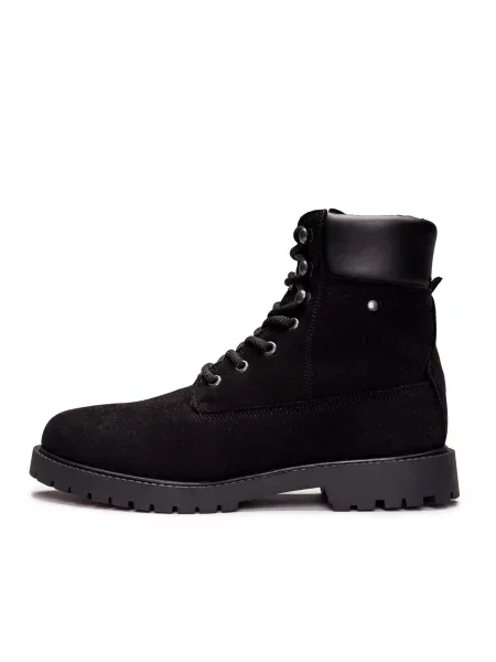 Nae Vegan Shoes Μπότες με κορδόνια Gadea' μαύρο