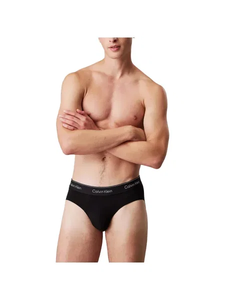 Calvin Klein Underwear Slip / alb negru