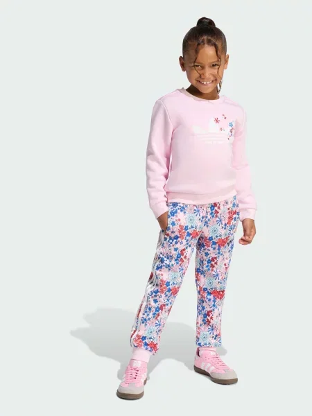 Дитячий Спортивний костюм adidas Graphics рожевий