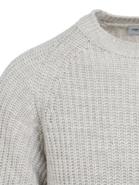 Pulover Carhartt Wip cu decolteu rotund gri