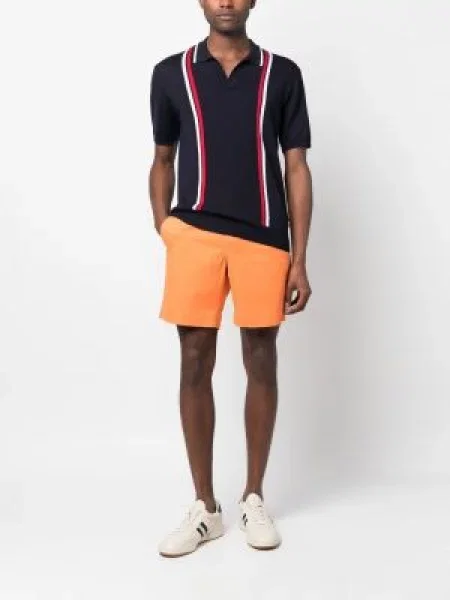 Pantaloni scurți Polo Ralph Lauren cu autograf clasici portocaliu