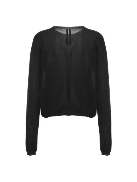 Sweter Rick Owens z kaszmiru czarny
