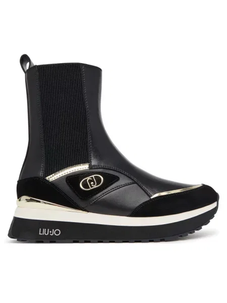 Liu Jo Sneakersy Maxi Wonder czarny