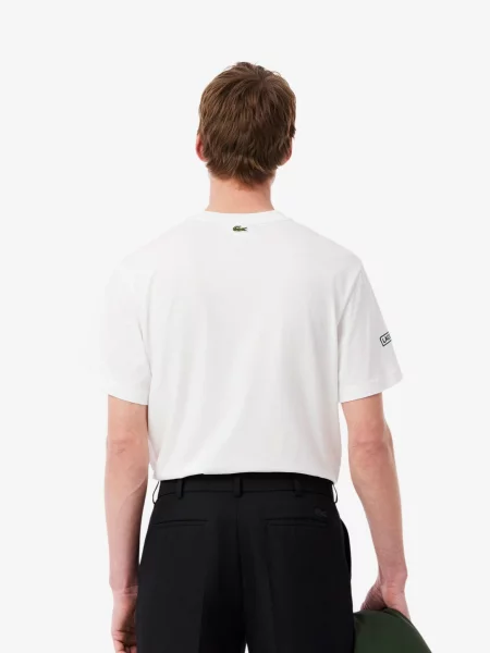 Футболка Lacoste біла