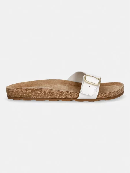 Tommy Hilfiger De piele șlapi alb