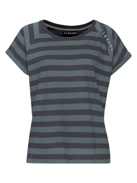 Elbsand Tricou bleumarin / petrol verde