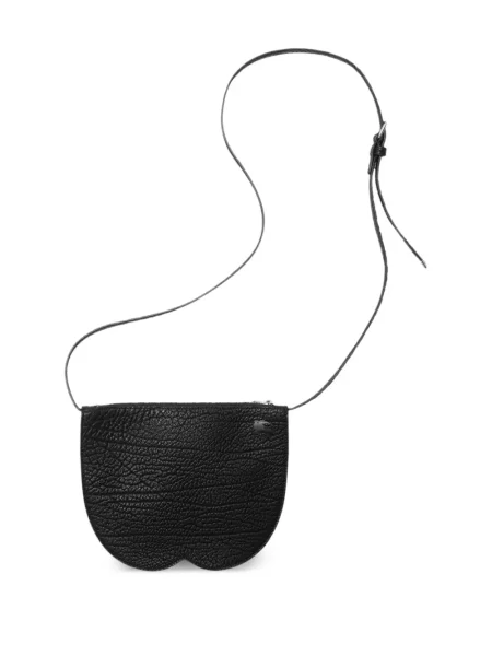 Geanta de piele Burberry din piele negru